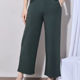 FFU Women Relaxed Straight Leg Trousers-image-70
