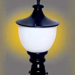 KINIS Black Modern Shape Gate & Garden Light Outdoor Lamp For Home & Office Entrance-image-77