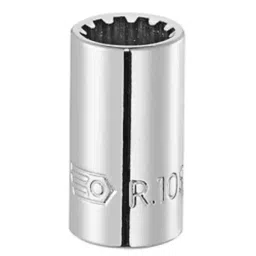 FACOM 6.35 mm (1/4 inch) Drive Spline Socket 25 mm Length, R.14S-14