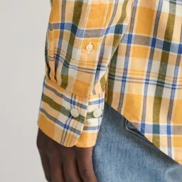 GANT Check Button Down Regular Fit Shirt image 3