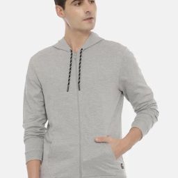 3PIN Grey Regular Fit Cotton Solid Sweatshirt-picture-26
