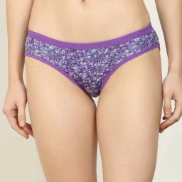 AROUSY Purple Printed Bikini Panty-image-37