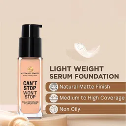 Adbeni Can't Stop Won't Stop Full Coverage Foundation 30ml - NC25 image 2