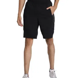 Puma Graphic Knit 9� Black Regular Fit Shorts-image-8