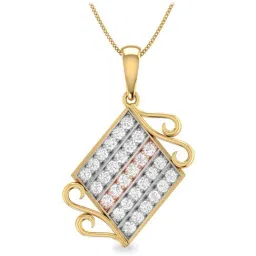 PC Jeweller Delancy 18k Gold Pendant without Chain for Women-image-15