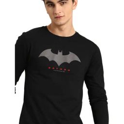 Bewakoof Black Crew T-Shirt-image-38