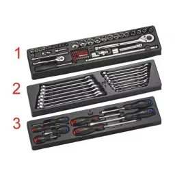 JTC Portable Tool Box with Tool Set for Garage and Workshops Use, JTC-B108 (Set of 109 Pcs) image 2