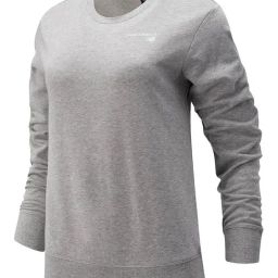 New Balance Grey Full Sleeves Sweatshirt-image-89