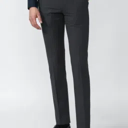 Van Heusen Grey Slim Fit Trousers-picture-22