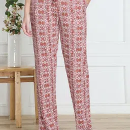 Van Heusen Brown Printed Pyjamas-image-55