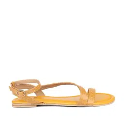 Inc.5 Women's Mustard Ankle Strap Sandals-image-40
