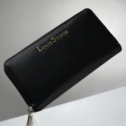 Louis Stitch Black Small Clutch-image-46