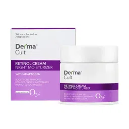 O3+ Derma Cult Retinol Cream Night Moisturizer - 25 gm-image-46