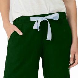 PATRORNA Dark Green Regular Fit Shorts-image-95