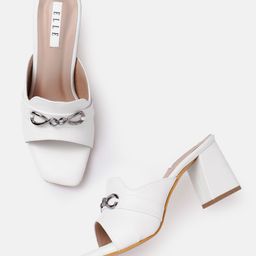 ELLE Women Horsebit Detail Block Heels-53