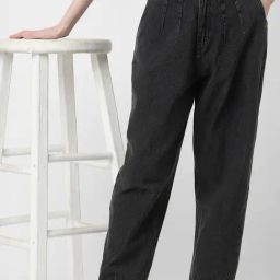 Van Heusen Grey Cotton Solid Jeans-image-58