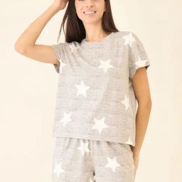 Sweet Dreams Women Printed Shorts Set-image-8