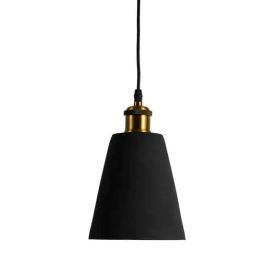 Whispering Homes Macaron Single Head Colored Pendant Light - Black-40
