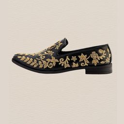 DEEUCO Men Woven Design Mojaris-image-94