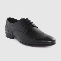 INVICTUS Men Black Solid Formal Derbys-image-14