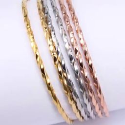 Peora Stylish Rose Gold - Silver-Plated Bangles - Set of 6-image-48