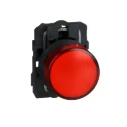 Schneider XB5AVG4 22 mm Red Pilot Light with Plain Lens and Integral LED-image-25