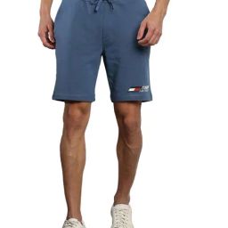 Tommy Hilfiger Blue Coast Cotton Regular Fit Shorts-picture-36