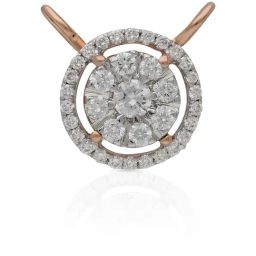 Malabar Gold & Diamonds 18k Rose Gold Pendant For Women-image-44