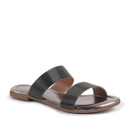 Fausto Women's Black Casual Sandals-image-79
