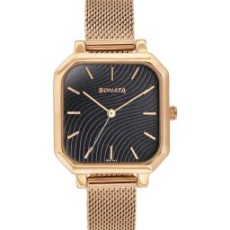 Sonata 87072WM03 Modern Essentials - P1 Analog Watch for Women-image-3