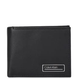CALVIN KLEIN Black PRIMARY L 5CC Leather Bi-Fold Wallet-image-21