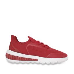 Geox Women's D Spherica Actif Red Running Shoes-image-90