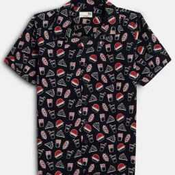 Bonkids Boys Floral Opaque Printed Casual Shirt-image-2