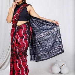 Pinkcity Trade World Multi Pure Cotton Ikat Sarees-picture-23