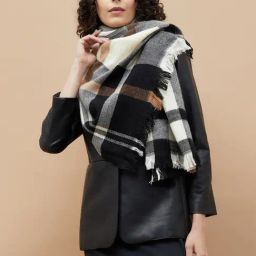 Ginger by Lifestyle Multi Acrylic Regular Fit Yarn Dyed Stoles-image-69