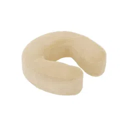 AS ONE Exgel Face Pillow Urethane Foam, Synthetic Leather, Cotton & Polyester Beige, AMK-10-BE-25