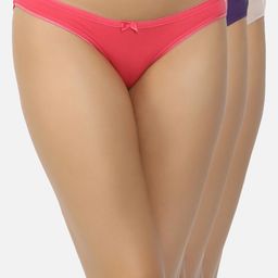 Shyygl Set of 3 Low-Rise Bikini Briefs-image-51