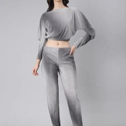 SHOWOFF Grey Maxi Co-ord Set-picture-28