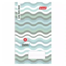 Neelgagan Excel Register 480 Page Assorted Color For Office, School, Home (Pack of 3) image 1