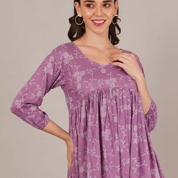 Tviksha Fashion Women Floral Printed Peplum Top-image-86