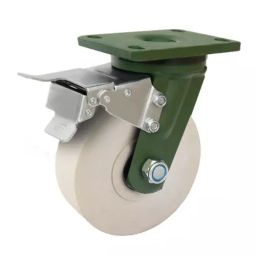 MUVALL Castor Wheel Cast Nylon Brake Type 200x55 mm Wheel Size, HDP B 200 55 CNYB-image-98