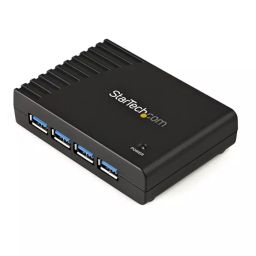 StarTech.com USB Hub 4 Ports USB 3.0 USB-A External Power Adapter Powered 3.7x2.7x0.9 inch, ST4300USB3EU-image-2
