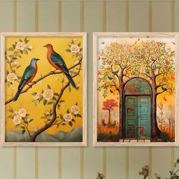 WALLLANE Brown Wood Wall Art-image-64
