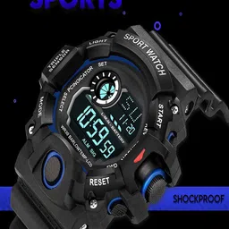 Hala Men Solid Round Tang Regular Digital Watch image 2