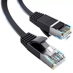 FEDUS Flat RJ45 Cat6 Ethernet Cable Black 15 m-image-21