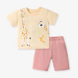 StyleCast Girls Printed T-shirt with Shorts-picture-7