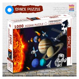 Hello FriendsSpace Jigsaw Puzzles 1000-Piece for Kids and ChildrensEducational Challenging Science Space, Gifts, Fun and Creative Game All Country Name with Capitals - Ages 9+ (1000 Pcs)-7