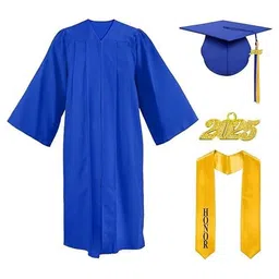 RAJ FANCY DRESSES Full Sleeves Convocation Theme Costume Set - Blue-picture-39