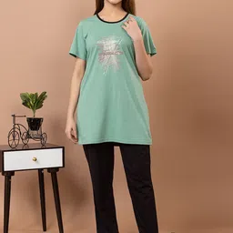 TWENTY ME Women Printed Night suit-image-35