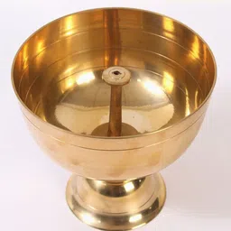 Exotic India Textured Pooja Diya-56
